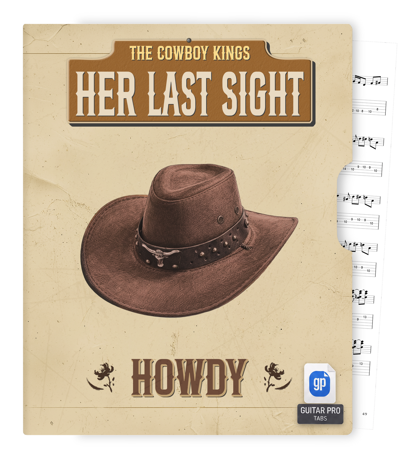 "Danny Called Me A Cowboy King" TABS