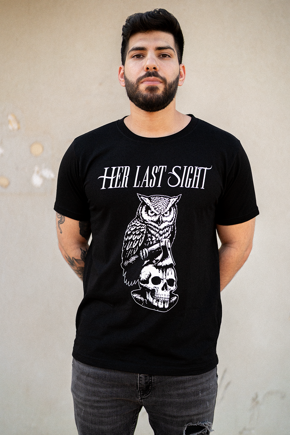 Owl T-Shirt (Black)
