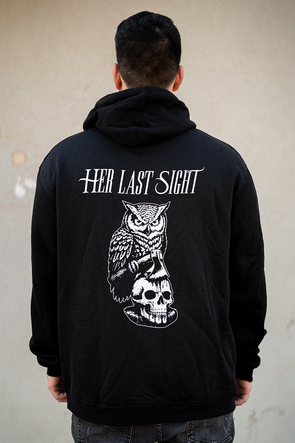 Owl Hoodie (Black)