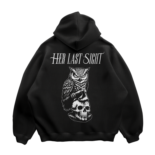 Owl Hoodie (Black)