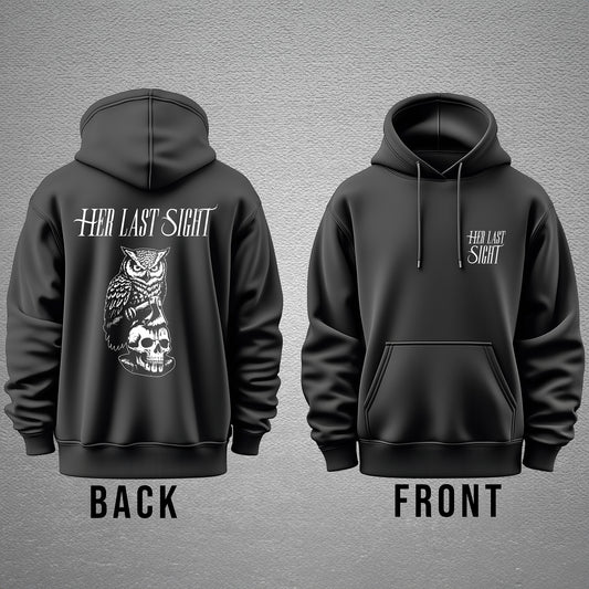 Owl Hoodie (Black)