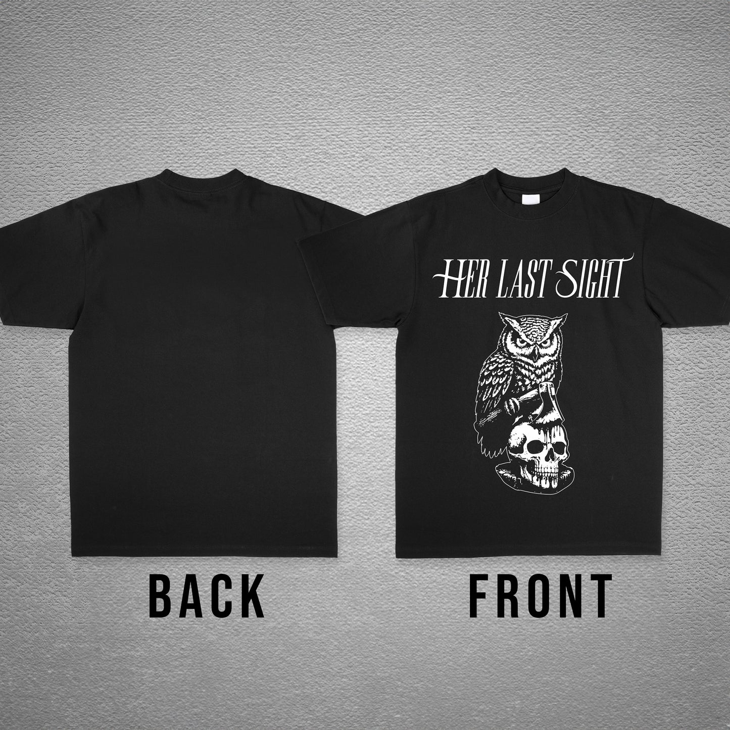 Owl T-Shirt (Black)